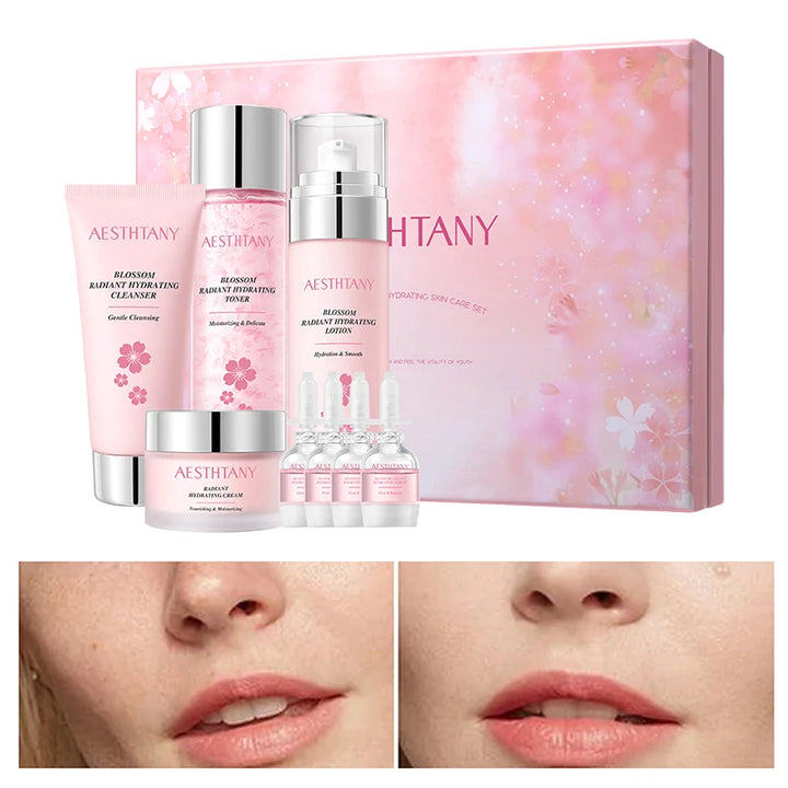 Moisturizing10pieces skin care set, hydrating, moisturizing