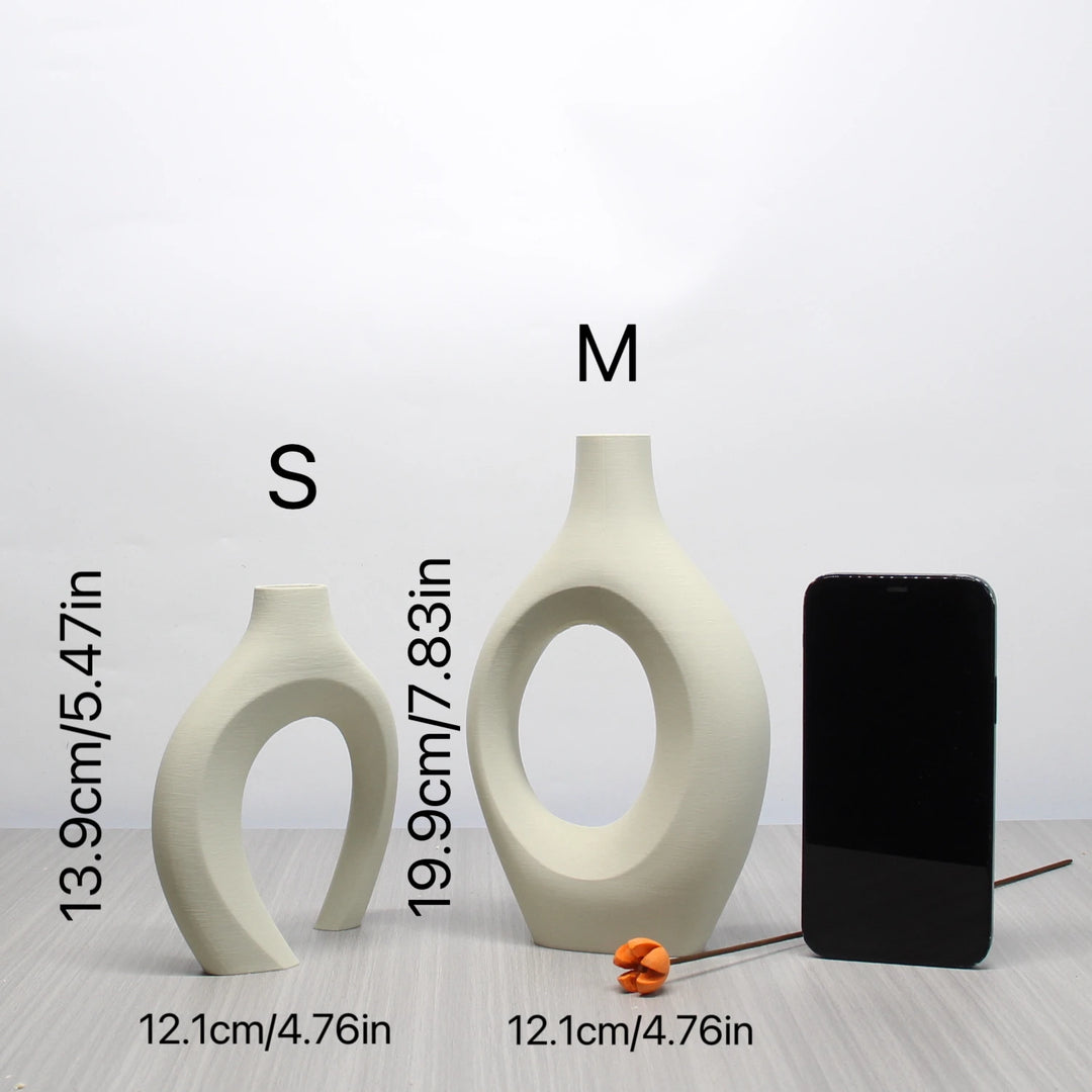 A Set of Bohemian Style Art Vases, Home Decoration
