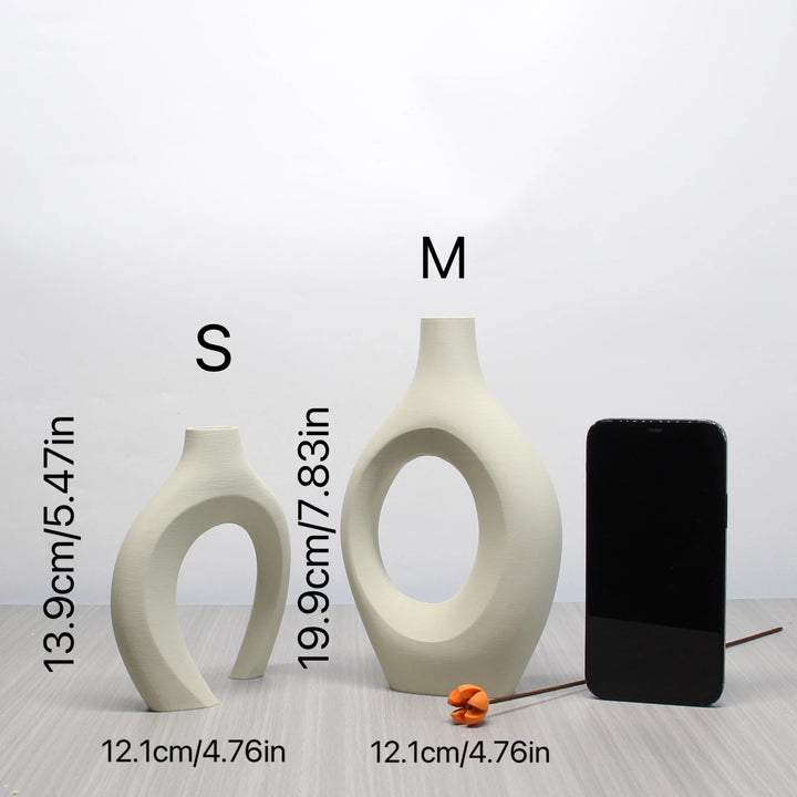 A Set of Bohemian Style Art Vases, Home Decoration