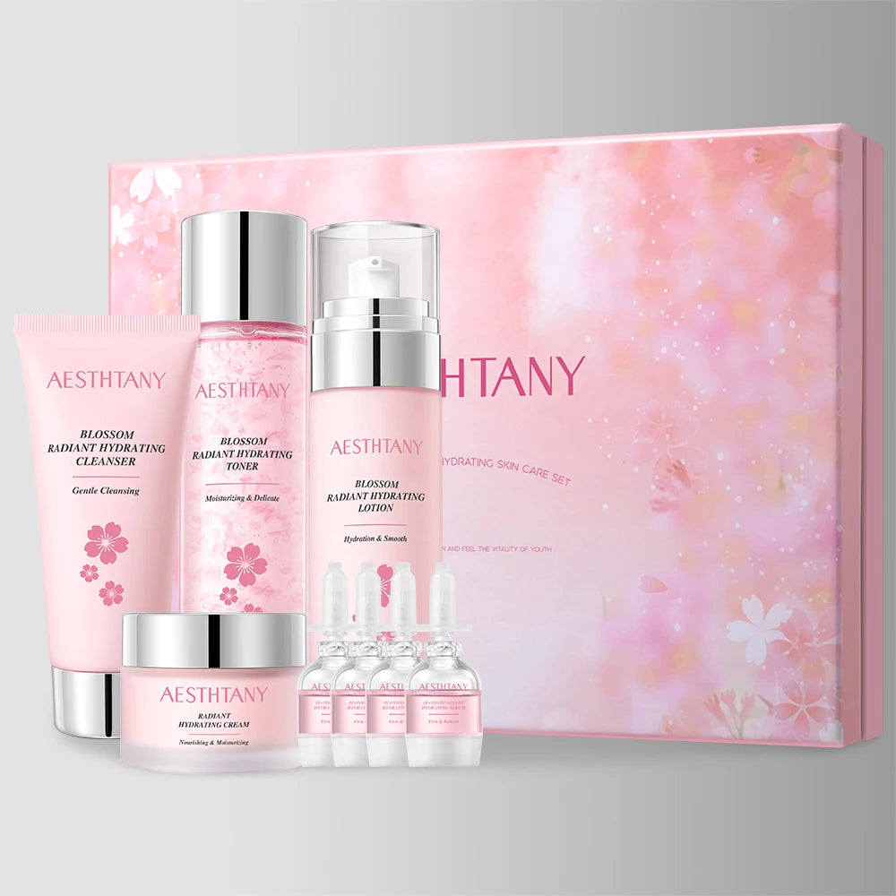 Moisturizing10pieces skin care set, hydrating, moisturizing