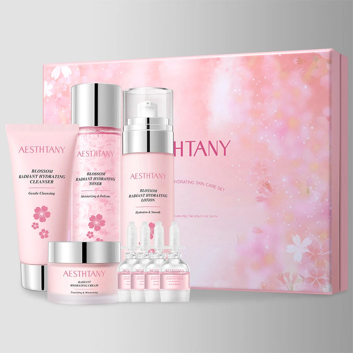 Moisturizing10pieces skin care set, hydrating, moisturizing