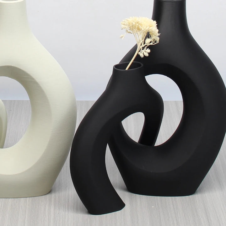 A Set of Bohemian Style Art Vases, Home Decoration