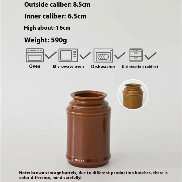 Kitchen Utensil Holder, Ceramic Cooking Utensil