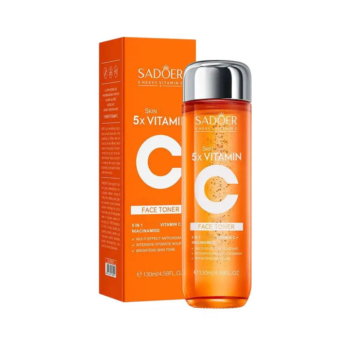 5x Vitamin C Skincare Set, Moisturizing Brightening
