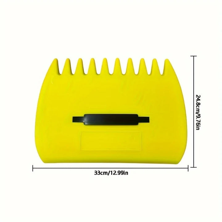 Handheld gardening rake, convenient for cleaning