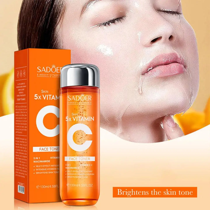 5x Vitamin C Skincare Set, Moisturizing Brightening