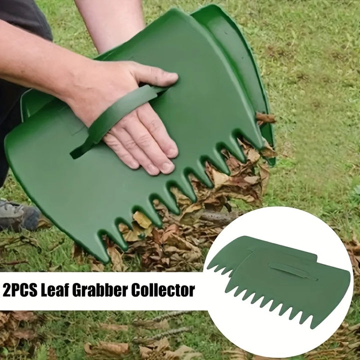 Handheld gardening rake, convenient for cleaning